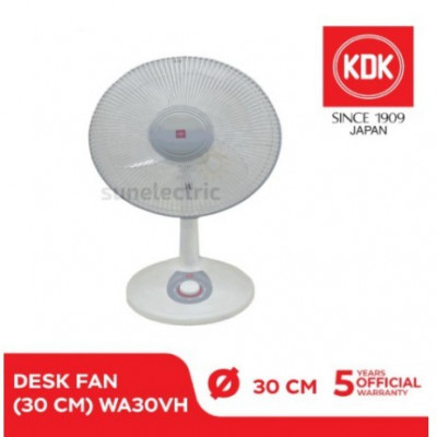 ME2049 - KDK Desk Fan Kipas Angin Meja 12" (30 cm) WA30V
